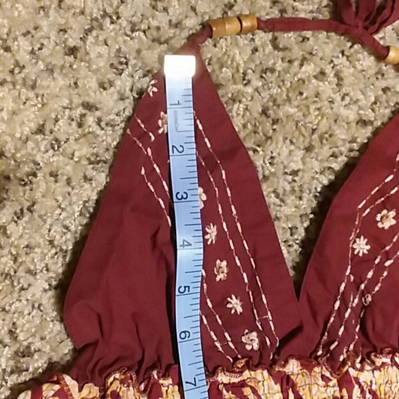 Sun dress (boho) maxi halter style - Picture 6 of 7